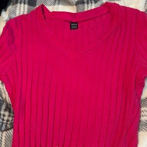 Hot pink t shirt